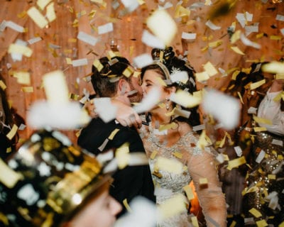 Rock The House, Cleveland Wedding Entertainment, Confetti Drop