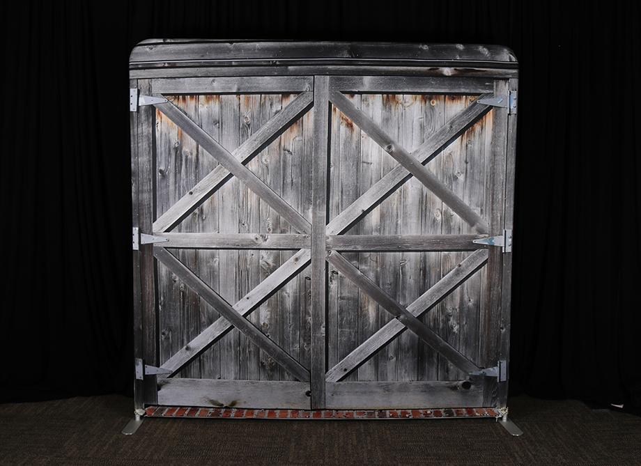 RTH Photo Booth Backdrops - Barn Door