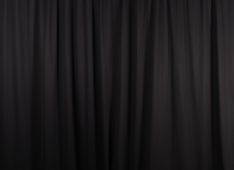 RTH Photo Booth Backdrops - Black Drape