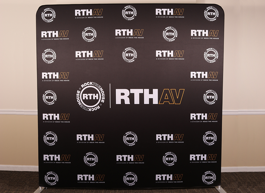 RTH Photo Booth Backdrops - Custom Step And Repeat