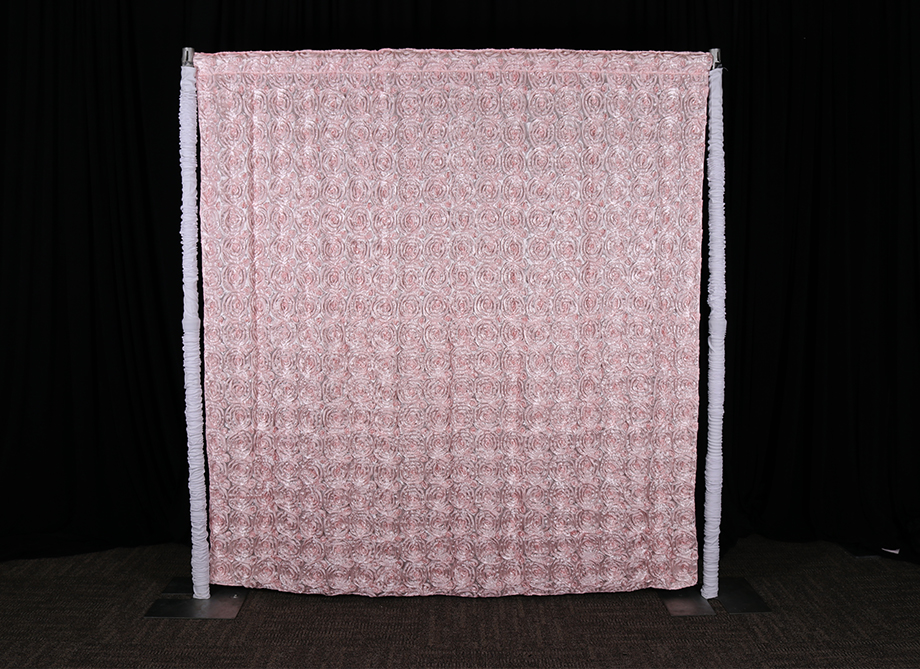 RTH Photo Booth Backdrops - Pink Rosette