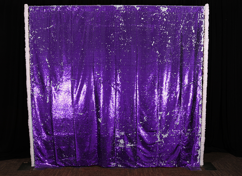 RTH Photo Booth Backdrops - Purple/Silver Mermaid